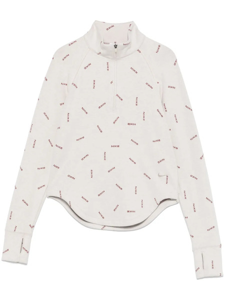  Nike Top Con Logo Estampado - Neutro 