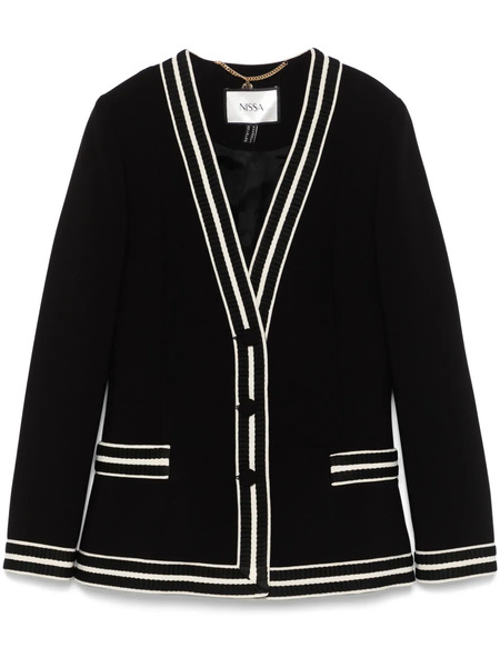  Nissa Blazer Con Botones - Negro 
