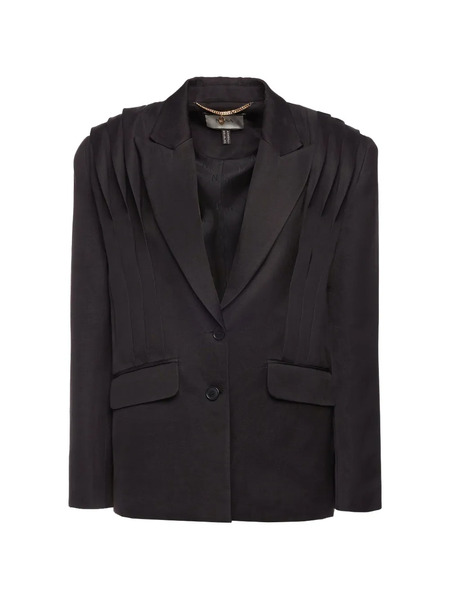  Nissa Blazer Oversize Plisado - Negro 