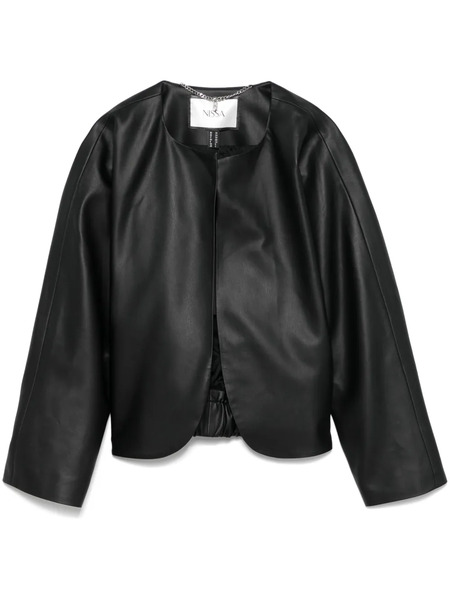  Nissa Chaqueta Con Botones - Negro 
