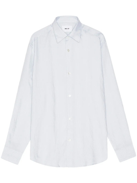  Nn07 Camisa A Rayas - Azul 