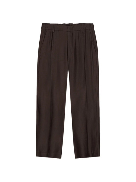  Nn07 Pantalones Con Pinzas - Marrón 