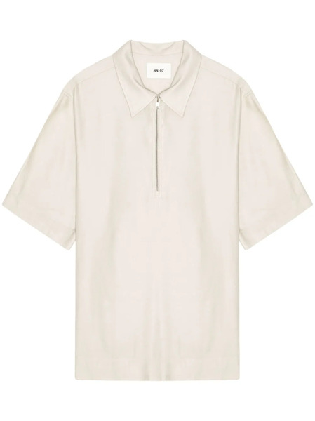  Nn07 Polo Bruno - Blanco 