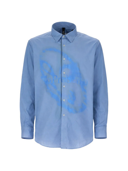  No Problemo Camisa Estampada - Azul 