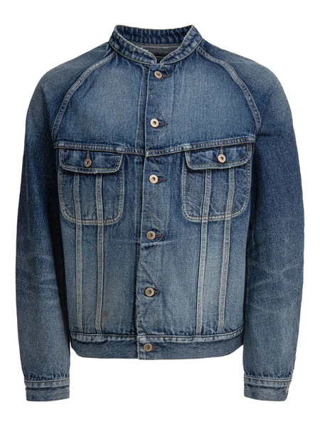  Nonnative Chaqueta Con Cuello Mao - Azul 