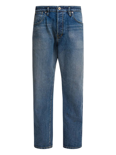  Nonnative Vaqueros Rectos Con Botones - Azul 