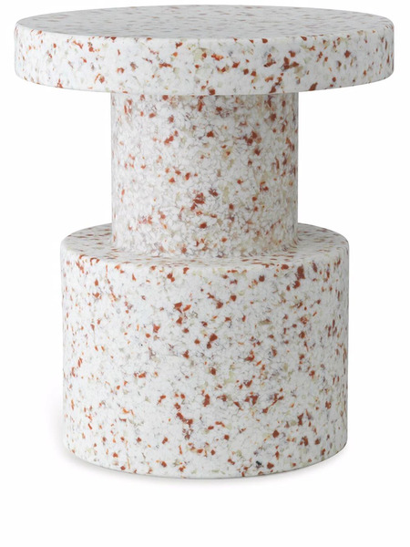  Normann Copenhagen Taburete Bit Moteado - Blanco 