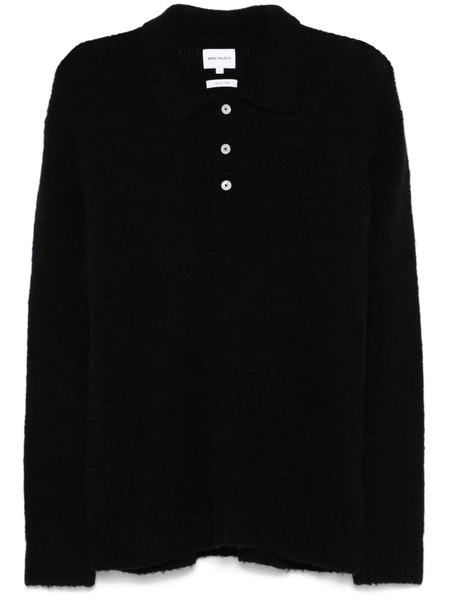 Norse Projects Polo Rasmus - Negro 