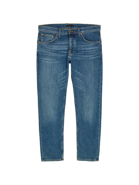  Nudie Jeans Vaqueros Con Efecto Desgastado - Azul 