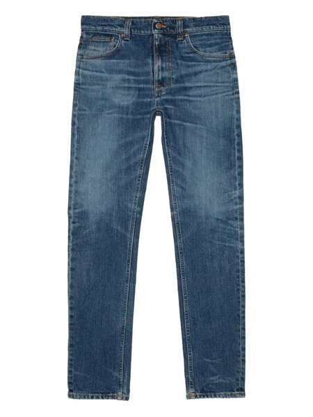  Nudie Jeans Vaqueros Solid Ollie - Azul 