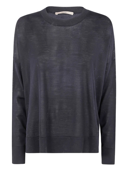  Nuur Jersey Con Cuello Redondo - Negro 