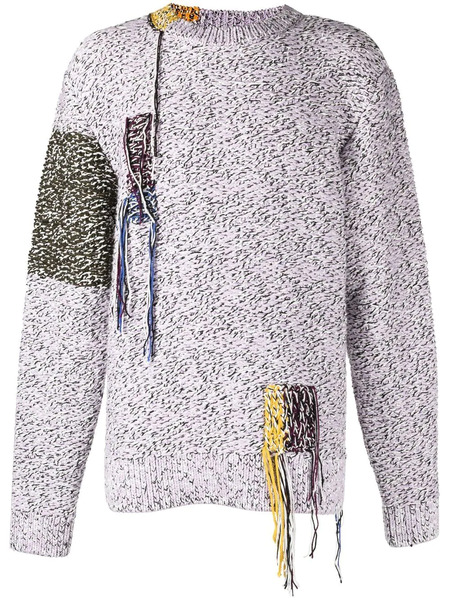  Oamc Jersey Con Flecos - Morado 