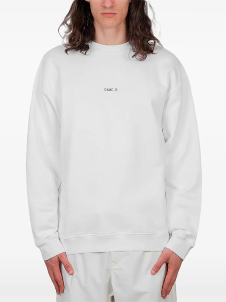  Oamc Sudadera De Algodón - Blanco 