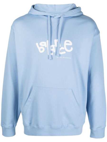  Objects Iv Life Sudadera Balance Con Capucha Y Estampado Gráfico - Azul 
