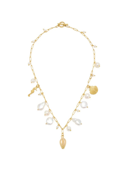  Oceanus Collar Pearl Prism - Dorado 