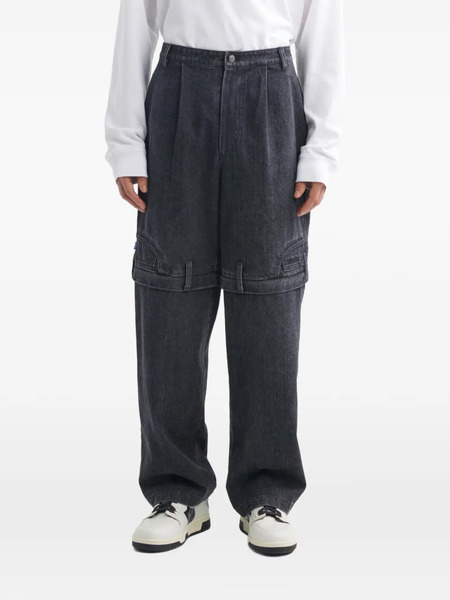  Off Duty Vaqueros Con Pinzas - Gris 