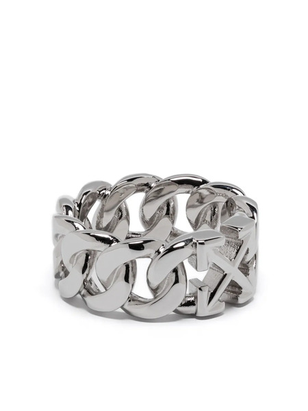  Off-white Anillo Arrow - Plateado 