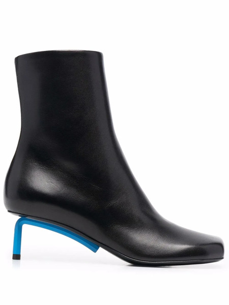  Off-white Botines Allen Con Tacón De 60mm - Negro 