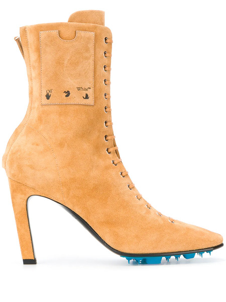  Off-white Botines Con Cordones - Neutro 