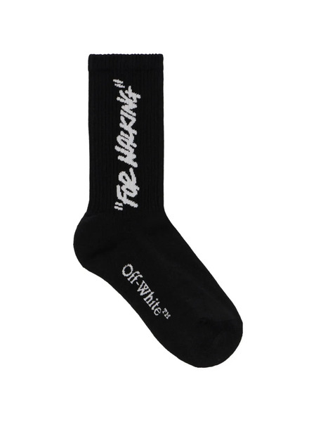  Off-white Calcetines De Media Caña - Negro 