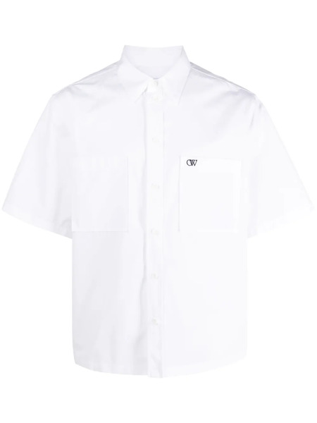  Off-white Camisa Summer Heavycot - Blanco 