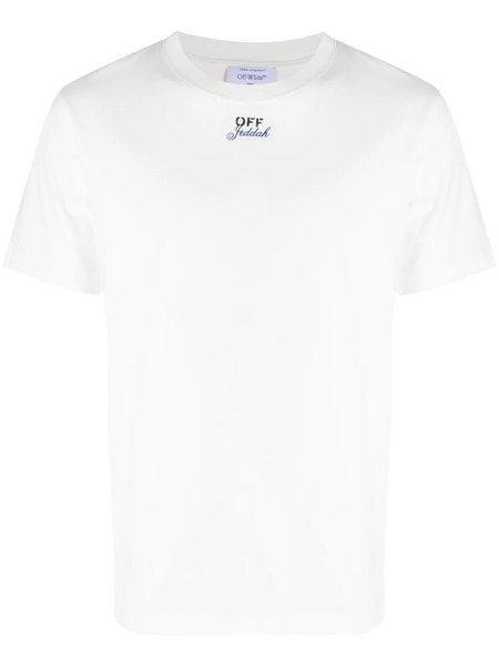  Off-white Camiseta Jeddah Con Logo - Blanco 