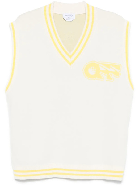  Off-white Chaleco Golf - Blanco 