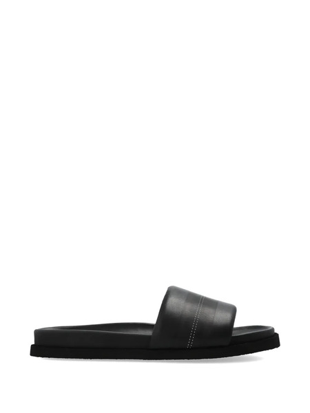  Off-white Chanclas Con Logo Estampado - Negro 