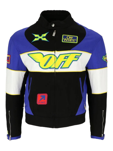  Off-white Chaqueta Con Diseño Colour Block De Off-white X Formula 1 - Negro 