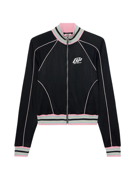  Off-white Chaqueta Con Paneles De Rayas - Negro 