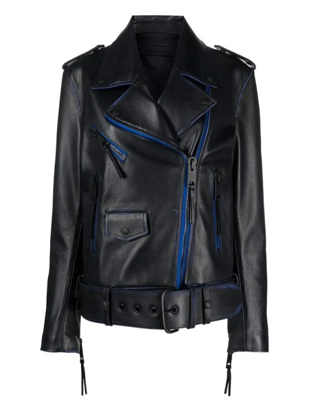  Off-white Chaqueta Con Ribete En Contraste - Negro 