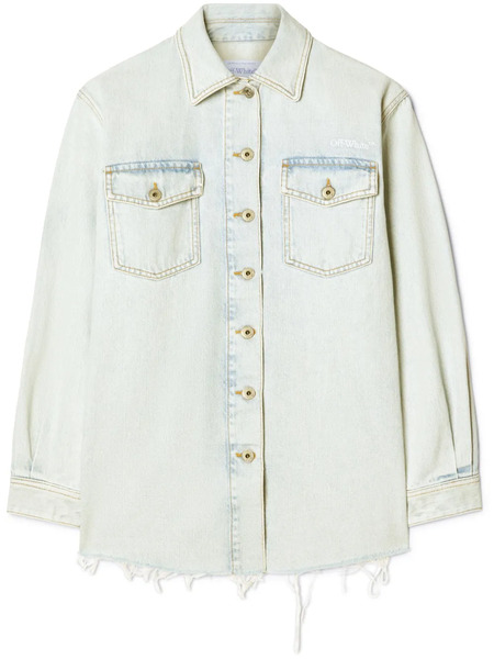  Off-white Chaqueta Fresco Arrow - Azul 