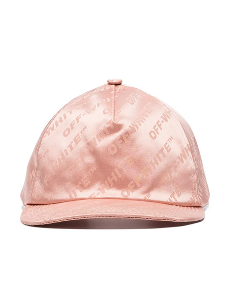  Off-white Gorra De Satén Con Logo - Neutro 