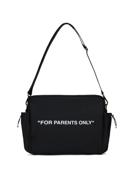  Off-white Kids Bolso Cambiador For Parents Only - Negro 