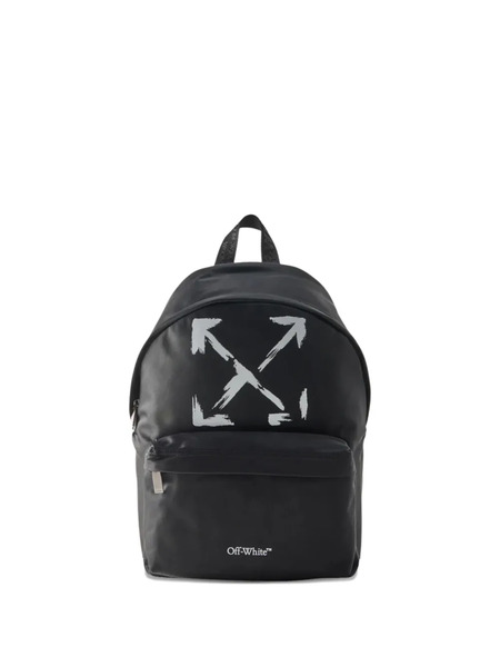  Off-white Kids Mochila Con Motivo Arrows - Negro 
