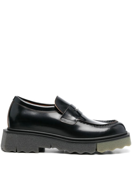  Off-white Mocasines Planos - Negro 