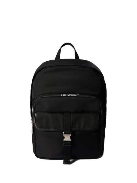  Off-white Mochila Con Hebilla Del Logo - Negro 