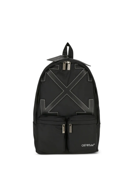  Off-white Mochila Industrial Con Parche Arrows - Negro 