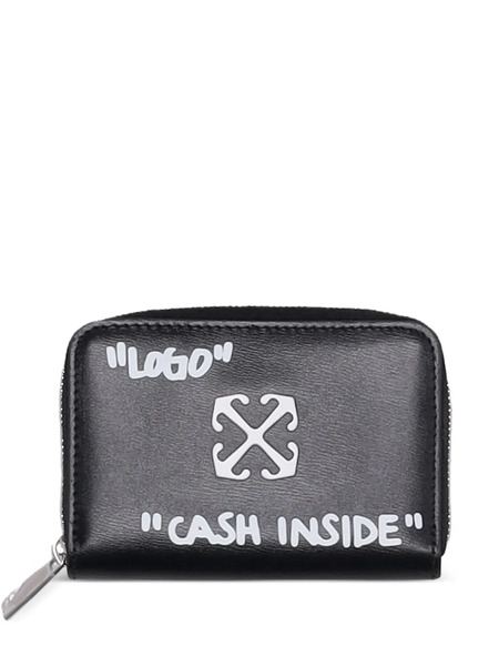  Off-white Monedero Jitney - Negro 