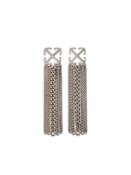  Off-white Pendientes Con Colgante Arrows - Plateado 