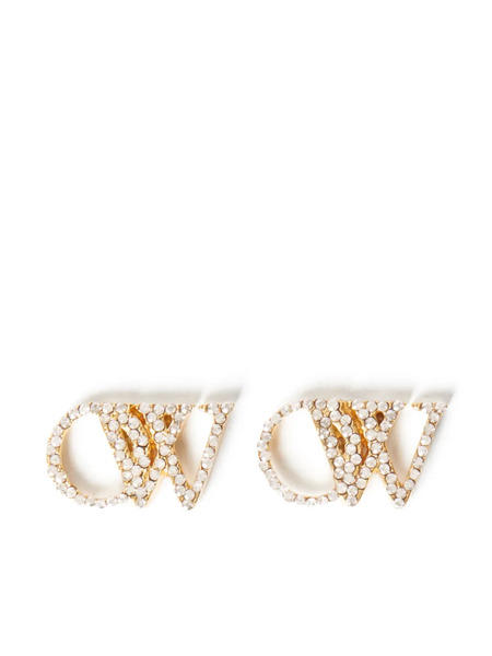  Off-white Pendientes Con Monograma - Dorado 