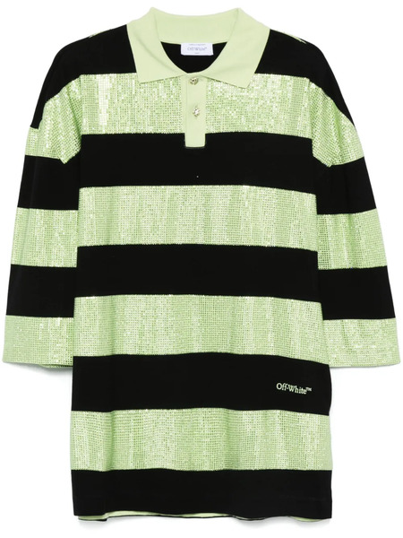  Off-white Polo Crystal Stripes - Verde 