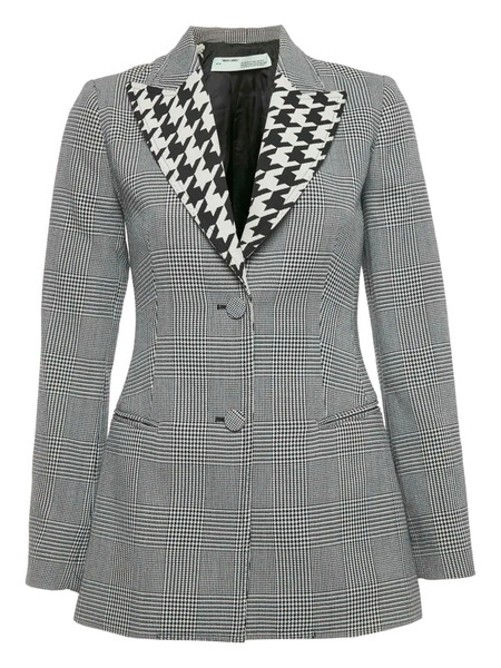  Off-white Pre-owned Blazer De Lana - Negro 