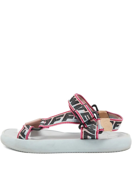  Off-white Pre-owned Sandalias Con Plataforma - Rosa 