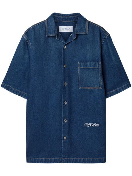  Off-white Sobrecamisa Denim - Azul 