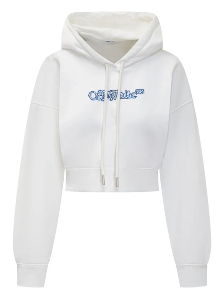  Off-white Sudadera Con Capucha Y Estampado Arrow - Blanco 