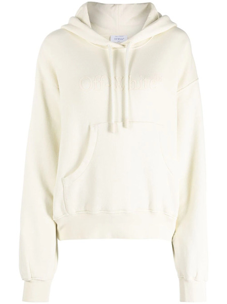  Off-white Sudadera Con Capucha Y Logo Estampado - Neutro 