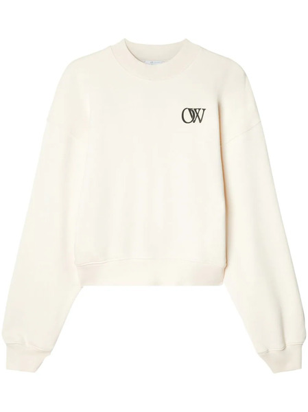  Off-white Sudadera Con Estampado Ow - Blanco 