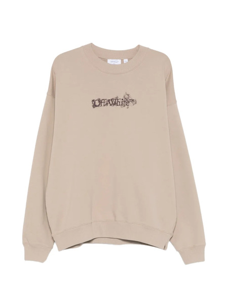  Off-white Sudadera Con Logo - Neutro 