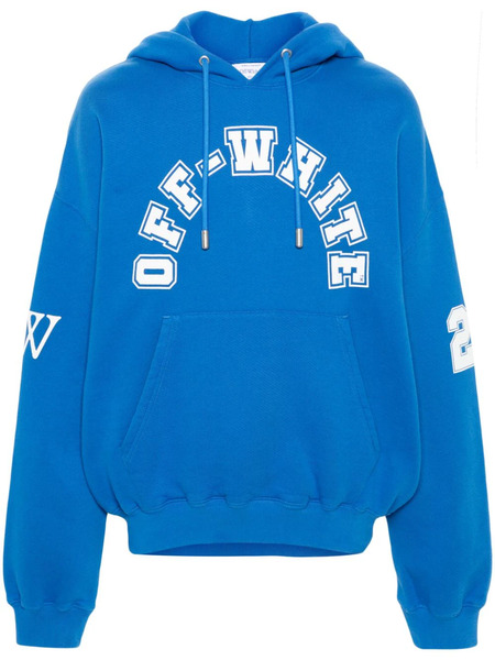  Off-white Sudadera Football Con Capucha - Azul 